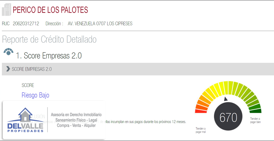Evaluacion equifax - infocorp
